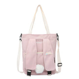 KYLETHOMASW  -  Lovely Japan Style Rabbit Ears Canvas Bag Students Shoulder Bags Messenger Bags bolso mujer