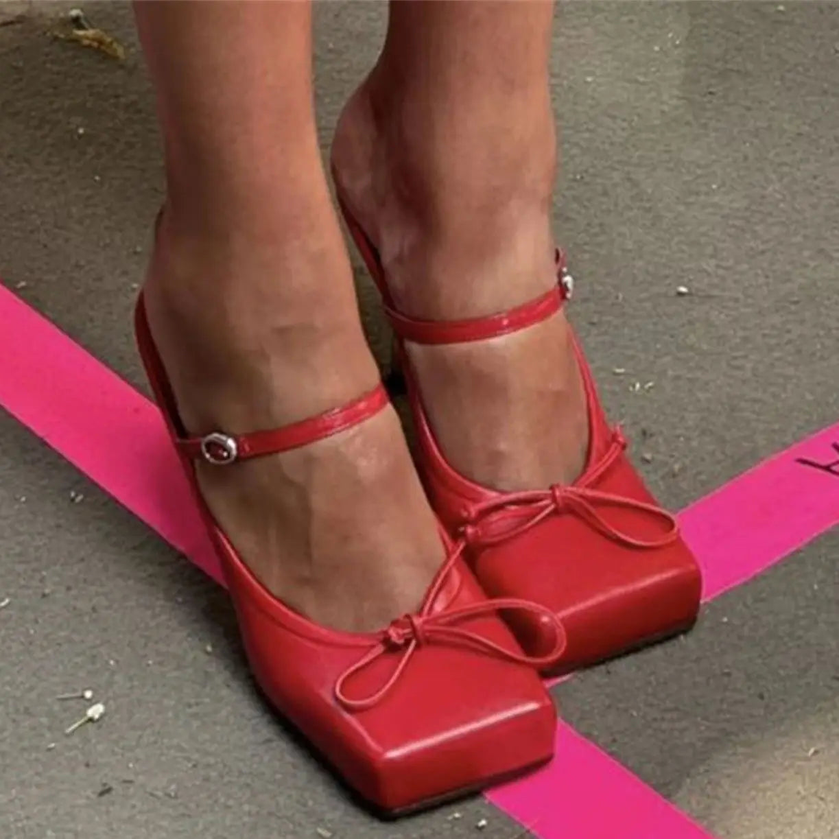 Kylethomasw Ballerinas Women's Shoes High Heels Mules Square Toe Slingback 39 Wedding White Summer Luxury Brand Shoes 2024 Women's Sandals