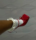 Kylethomasw Ballerinas Women's Shoes High Heels Mules Square Toe Slingback 39 Wedding White Summer Luxury Brand Shoes 2024 Women's Sandals