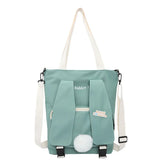 KYLETHOMASW  -  Lovely Japan Style Rabbit Ears Canvas Bag Students Shoulder Bags Messenger Bags bolso mujer