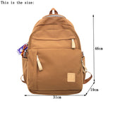 Kylethomasw New Multi-pocket Nylon Backpack Schoolbag For teenage Girls Boys Casual Woman Man Laptop Travel Rucksack High Quality
