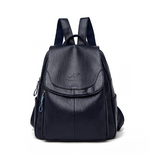 White Women Backpack Female Leather Backpacks Ladies Sac A Dos School Bags for Girls Large Capacity Travel Back Pack Rucksacks