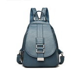 Women Leather Backpacks Vintage Female Shoulder Bag Sac A Dos Travel Ladies Bagpack Mochilas School Bags Girls Preppy Bookbag