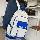 Female Kawaii Backpack Women Laptop Book Bag Fashion Lady Student Cute Nylon Backpack Trendy Girl Cool Travel School Bag College