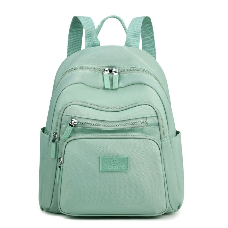 Fashion Casual Daypack Summer Small Backpack Women Nylon Fabric Mini One-shoulder Backpack Bag Back Pack for Women Teenager Girl