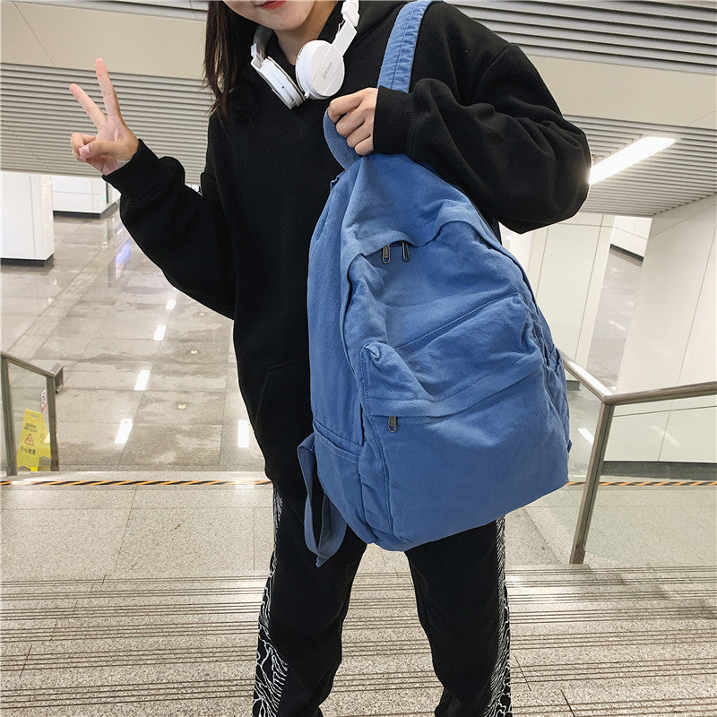 Cute Backpack Backpack Cool Female Book School College Laptop Nylon Fashion Girl Student Trendy Bag Travel Kawaii Colourful