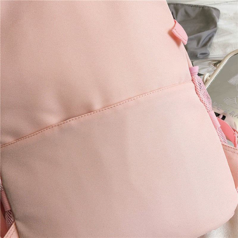 Kylethomasw  Waterproof Oxford Women Backpack Fashion Unisex Net Pocket School Bags For Teenage Bagpack Large Capacity Travel Backpack