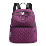 Women Backpack Oxford Anti-Theft Travel Shoulder Bag Korean Fashion Schoolbag Large Capacity Oxford Women's Bookbag