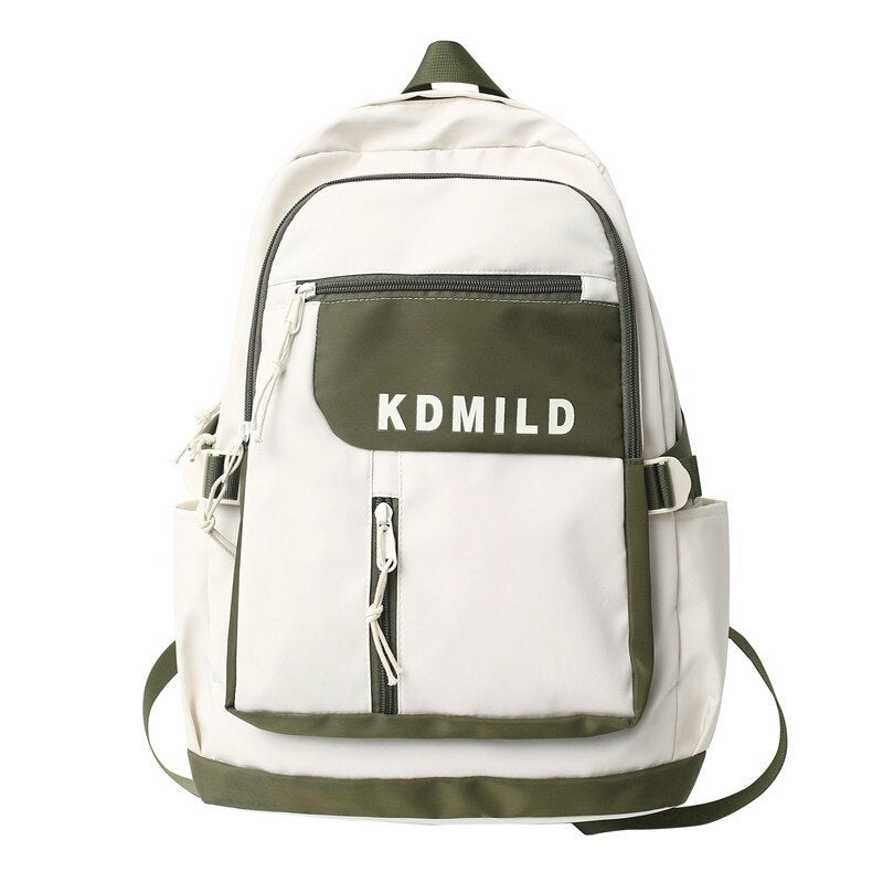 Female Kawaii Backpack Women Laptop Book Bag Fashion Lady Student Cute Nylon Backpack Trendy Girl Cool Travel School Bag College