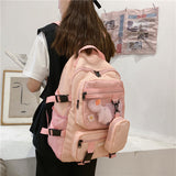 Kylethomasw  Waterproof Oxford Women Backpack Fashion Unisex Net Pocket School Bags For Teenage Bagpack Large Capacity Travel Backpack
