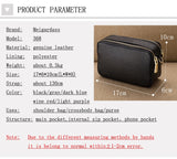 Kylethomasw Genuine Leather Small Ladies Crossbody Bags Female Casual Shoulder Messenger Bags For Women Luxury Handbag Fashion Purse Bag