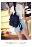 Tilorraine 2022 College women backpack leather soft travel bag fashion ladies backpacks shoulder bag  student school bag