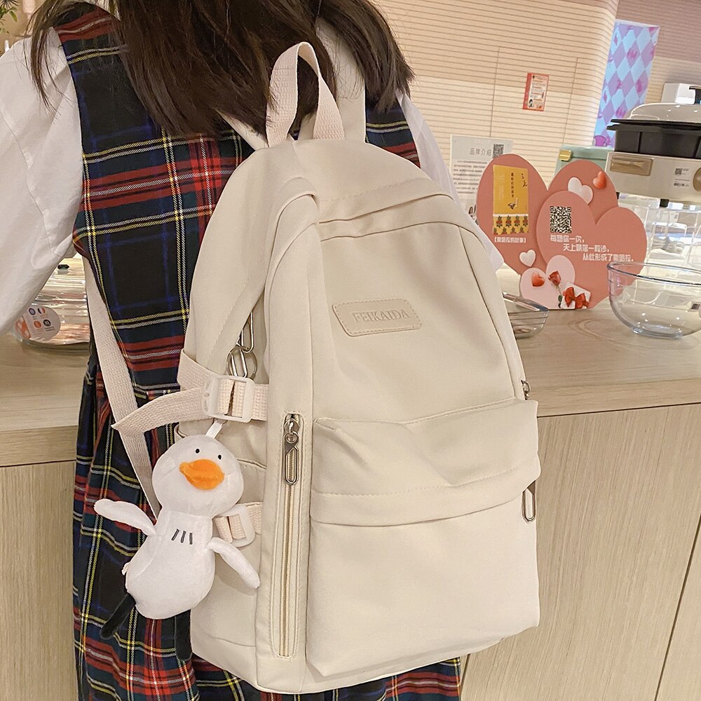 Lady Waterproof Laptop College Bag Trendy Cute Backpack Women Cool School Bag Female Kawaii Fashion Girl Travel Student Backpack