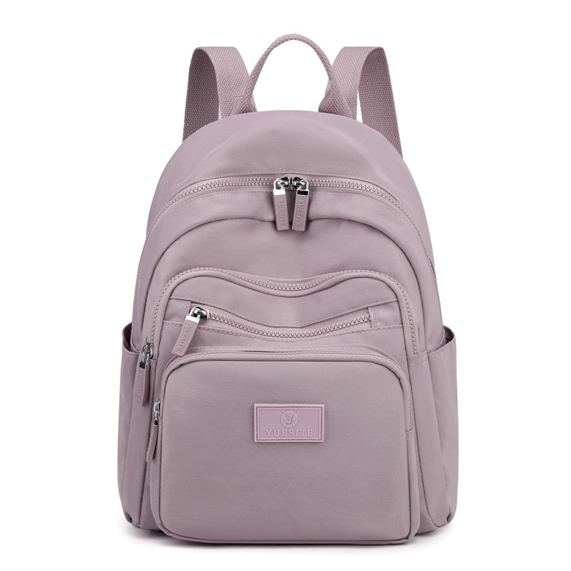 Fashion Casual Daypack Summer Small Backpack Women Nylon Fabric Mini One-shoulder Backpack Bag Back Pack for Women Teenager Girl
