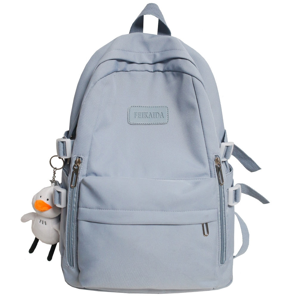Lady Waterproof Laptop College Bag Trendy Cute Backpack Women Cool School Bag Female Kawaii Fashion Girl Travel Student Backpack