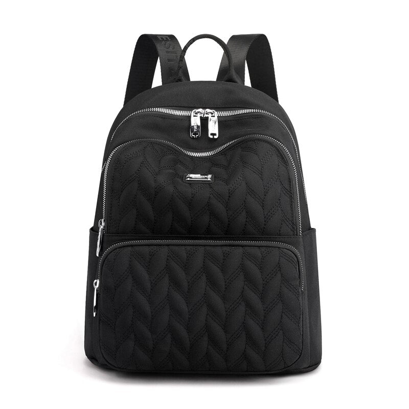 Women Backpack Oxford Anti-Theft Travel Shoulder Bag Korean Fashion Schoolbag Large Capacity Oxford Women's Bookbag
