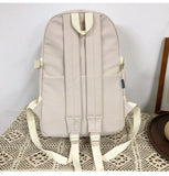 Kylethomasw Women Harajuku Cute Backpack Nylon Student School Bag Laptop Ladies Kawaii Backpacks Girl Fashion Book Bags Female Trendy Travel