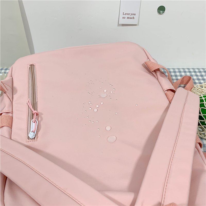 2022  Women Large Capacity Travel Backpack Female Multi-pocket College Waterproof School Bags Transparent Pocket Laptop Backpacks