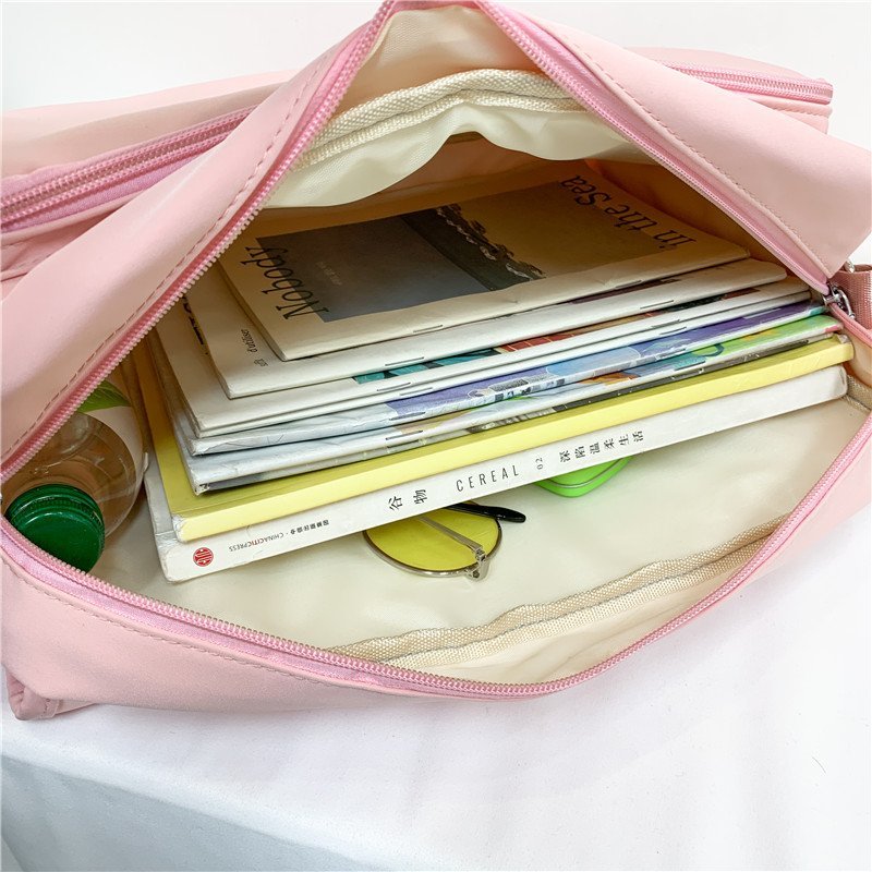 Japanese Fashion Ladies Backpack Double Waterproof Kawaii Women School Bags for Teenager Girls Shoulder Backpacks Cute Bagpack