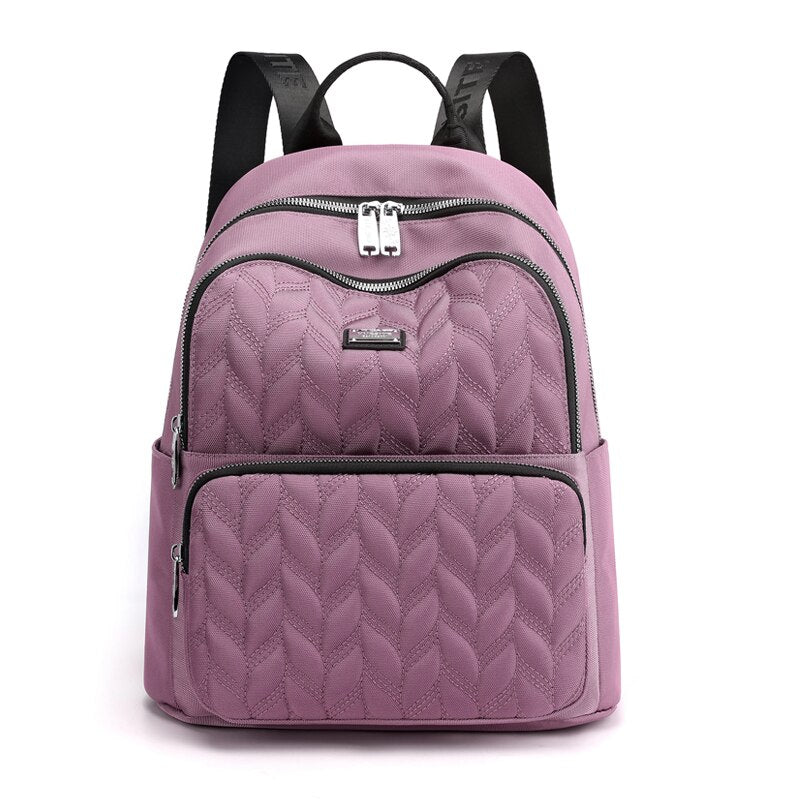 Women Backpack Oxford Anti-Theft Travel Shoulder Bag Korean Fashion Schoolbag Large Capacity Oxford Women's Bookbag