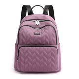 Women Backpack Oxford Anti-Theft Travel Shoulder Bag Korean Fashion Schoolbag Large Capacity Oxford Women's Bookbag