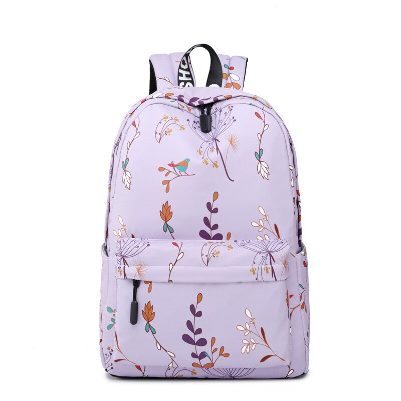 New  Waterproof Polyester Backpack for School Teenagers Girls Multifunction Women Travel Backpacks Female Bag Book Mochilas