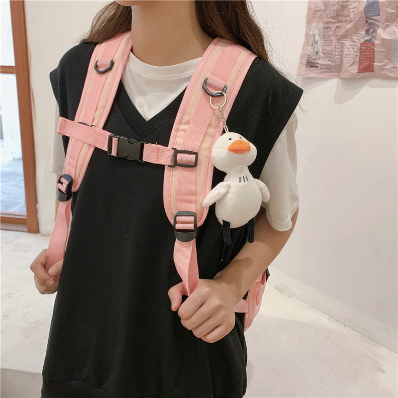 Kylethomasw  Waterproof Oxford Women Backpack Fashion Unisex Net Pocket School Bags For Teenage Bagpack Large Capacity Travel Backpack