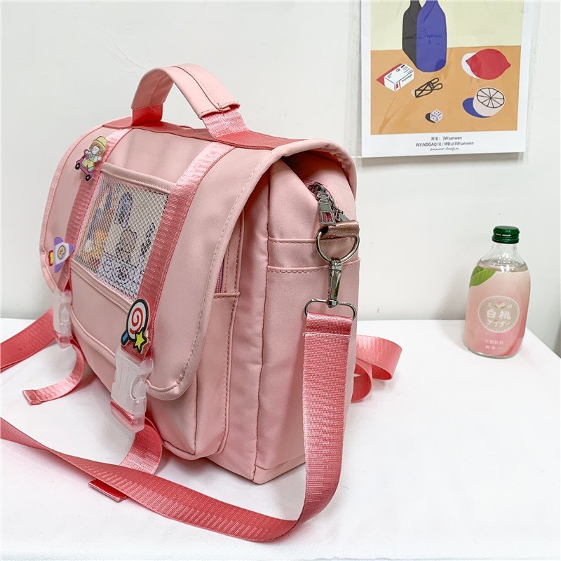 Japanese Fashion Ladies Backpack Double Waterproof Kawaii Women School Bags for Teenager Girls Shoulder Backpacks Cute Bagpack