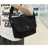 Panelled Women Bags 2022 Japanese Cute Girls Crossbody Bag Large Capacity Student Shoulder Bag Luxury Ladies Men Book Bags New