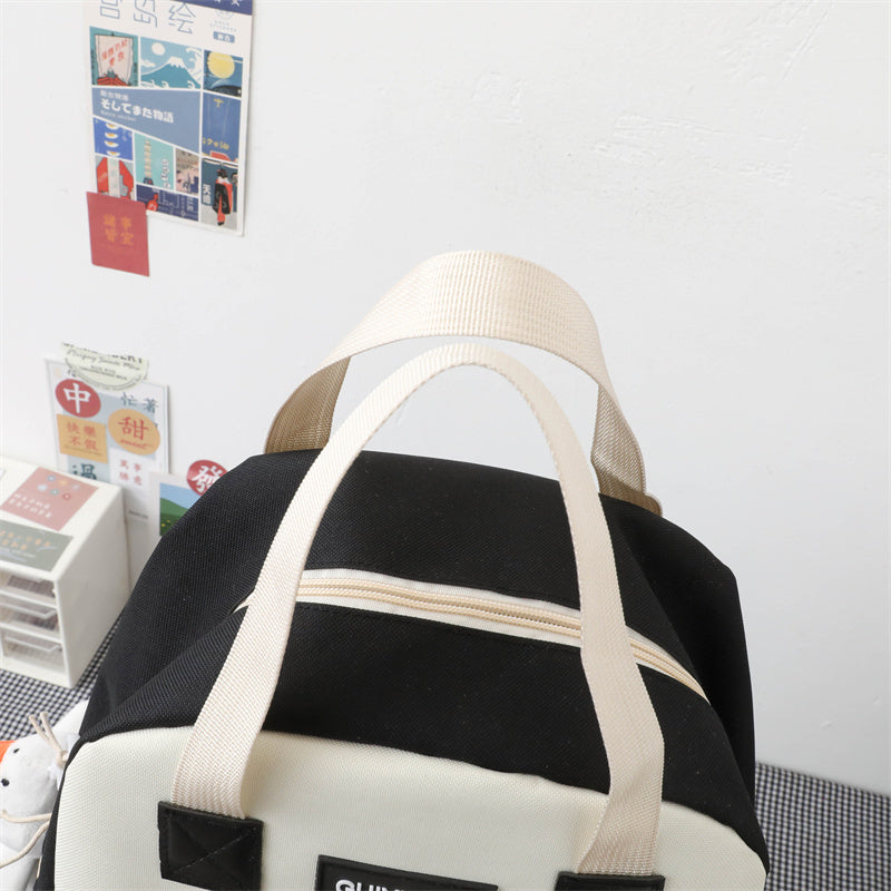 Kylethomasw 4 Pcs Women's Backpack Cartoon Print Cute Student School Bag For Teenage Girls Boys Waterproof Travel Rucksack Mochila 2022 New