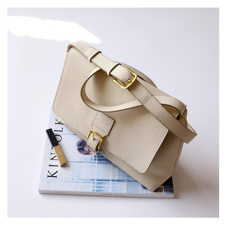 Kylethomasw Genuine Cow Leather Women Shoulder Bags Fashion Female Frosted Handbags New High Quality Crossbody Bags For Ladies Bolsas