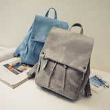 Tilorraine 2022 College women backpack leather soft travel bag fashion ladies backpacks shoulder bag  student school bag