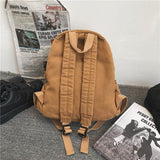 Kylethomasw Soft Canvas Woman School Backpack Man College Student Travel Rucksack A4 Book Schoolbag For Teenage Girl Boy New Mochila