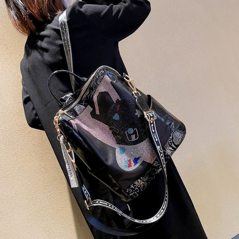 New Large Capacity Women Laptop Backpacks Leather Female School Bags Black Young Girl Bags High Quality Backpack for Ladies Bags