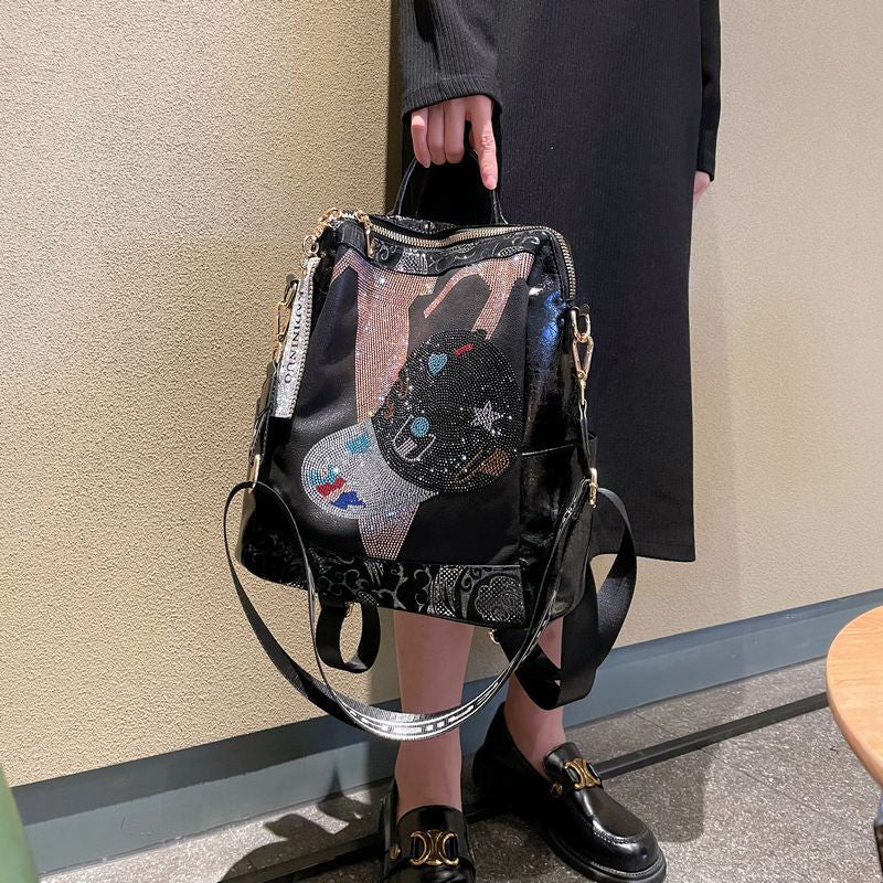 New Large Capacity Women Laptop Backpacks Leather Female School Bags Black Young Girl Bags High Quality Backpack for Ladies Bags