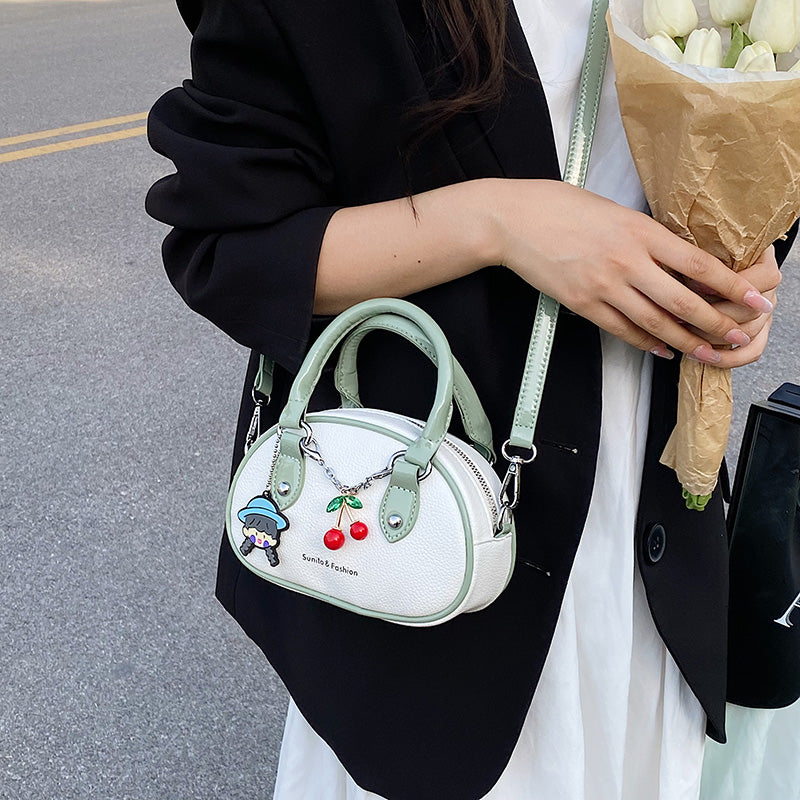 Small PU Leather Handbags For Women 2022 Designer Luxury Shoulder Crossbody Bags Female Short Handle Tote Purses