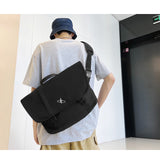 Panelled Women Bags 2022 Japanese Cute Girls Crossbody Bag Large Capacity Student Shoulder Bag Luxury Ladies Men Book Bags New