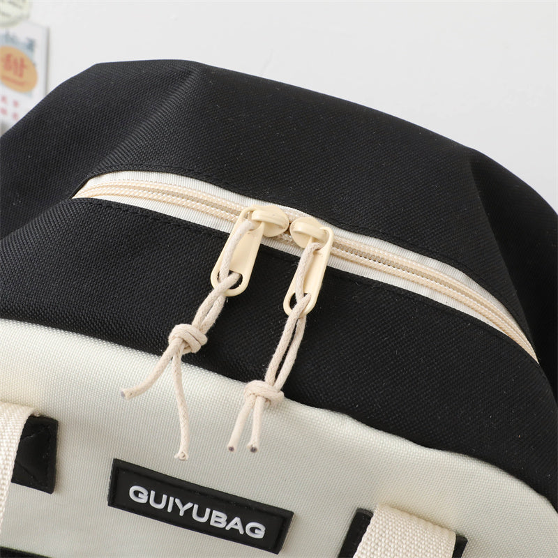 Kylethomasw 4 Pcs Women's Backpack Cartoon Print Cute Student School Bag For Teenage Girls Boys Waterproof Travel Rucksack Mochila 2022 New