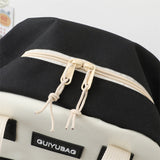 Kylethomasw 4 Pcs Women's Backpack Cartoon Print Cute Student School Bag For Teenage Girls Boys Waterproof Travel Rucksack Mochila 2022 New