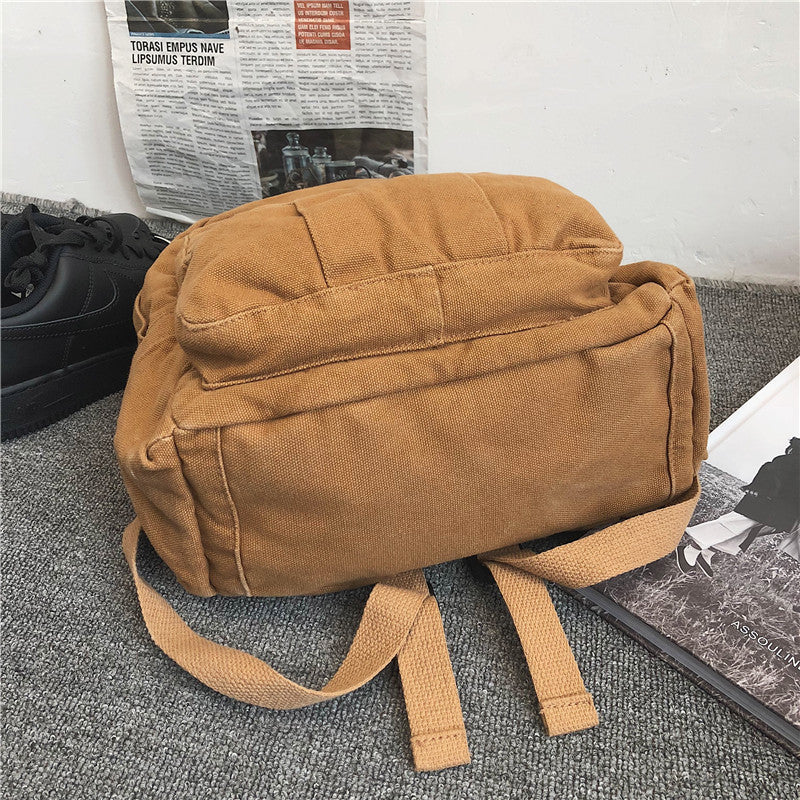 Kylethomasw Soft Canvas Woman School Backpack Man College Student Travel Rucksack A4 Book Schoolbag For Teenage Girl Boy New Mochila