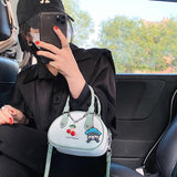 Small PU Leather Handbags For Women 2022 Designer Luxury Shoulder Crossbody Bags Female Short Handle Tote Purses