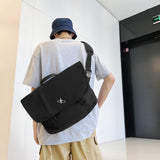 Panelled Women Bags 2022 Japanese Cute Girls Crossbody Bag Large Capacity Student Shoulder Bag Luxury Ladies Men Book Bags New