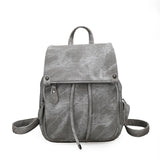 Tilorraine 2022 College women backpack leather soft travel bag fashion ladies backpacks shoulder bag  student school bag