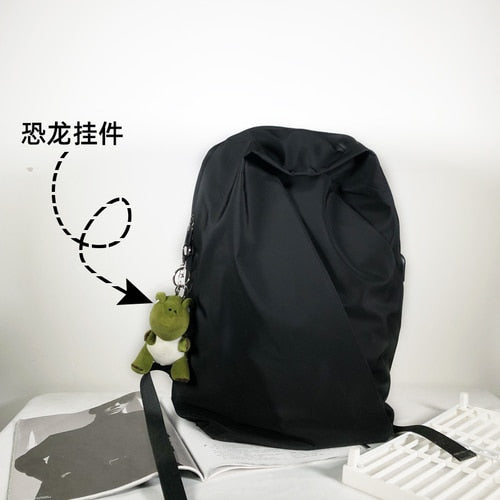 Kylethomasw Fashion irregular men's backpack Simple Unisex Student school bag Women large capacity travel backpack Laptop Bags mochilas NEW