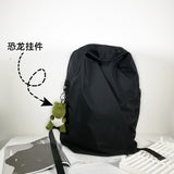 Kylethomasw Fashion irregular men's backpack Simple Unisex Student school bag Women large capacity travel backpack Laptop Bags mochilas NEW