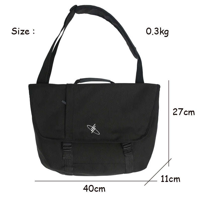 Panelled Women Bags 2022 Japanese Cute Girls Crossbody Bag Large Capacity Student Shoulder Bag Luxury Ladies Men Book Bags New