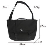 Panelled Women Bags 2022 Japanese Cute Girls Crossbody Bag Large Capacity Student Shoulder Bag Luxury Ladies Men Book Bags New