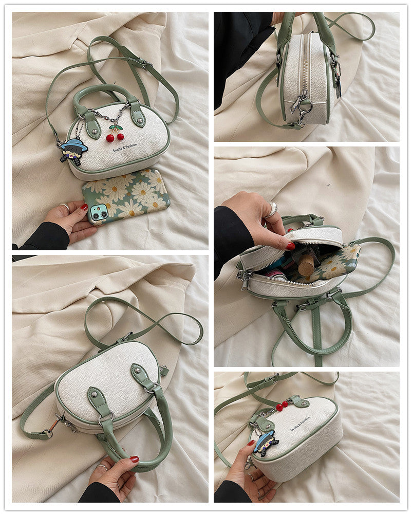 Small PU Leather Handbags For Women 2022 Designer Luxury Shoulder Crossbody Bags Female Short Handle Tote Purses