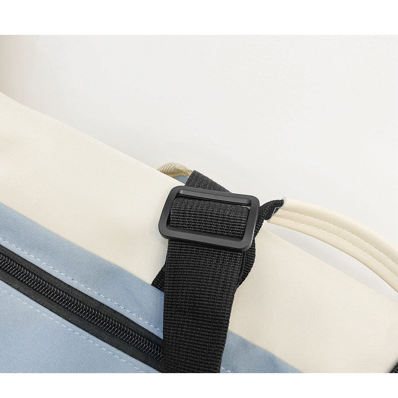 Panelled Women Bags 2022 Japanese Cute Girls Crossbody Bag Large Capacity Student Shoulder Bag Luxury Ladies Men Book Bags New