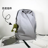 Kylethomasw Fashion irregular men's backpack Simple Unisex Student school bag Women large capacity travel backpack Laptop Bags mochilas NEW